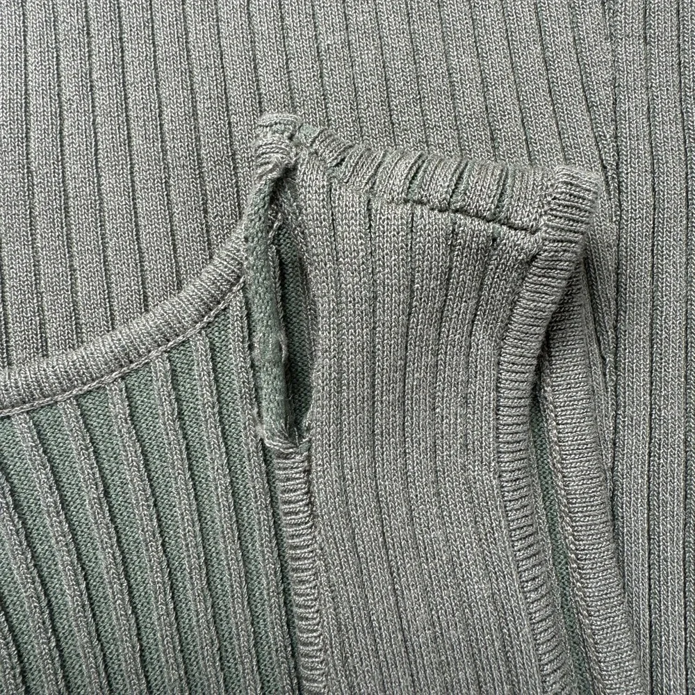 Mod Ref Green Ribbed Midi-Dress - Picture 6 of 6